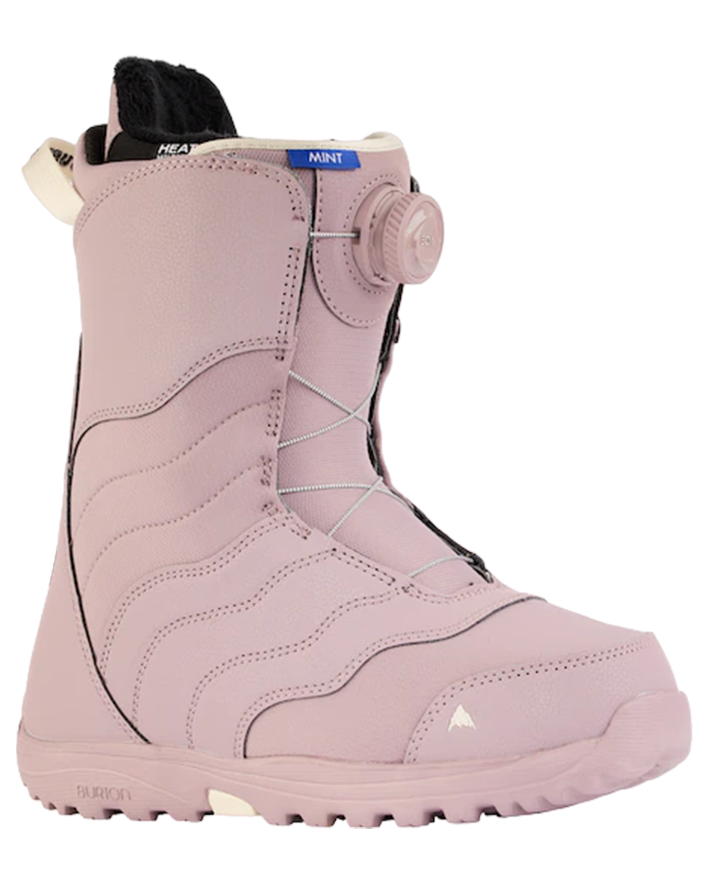 Burton Women's Mint Boa® Snowboard Boots - Elderberry - 2024 Women's Snowboard Boots - Trojan Wake Ski Snow