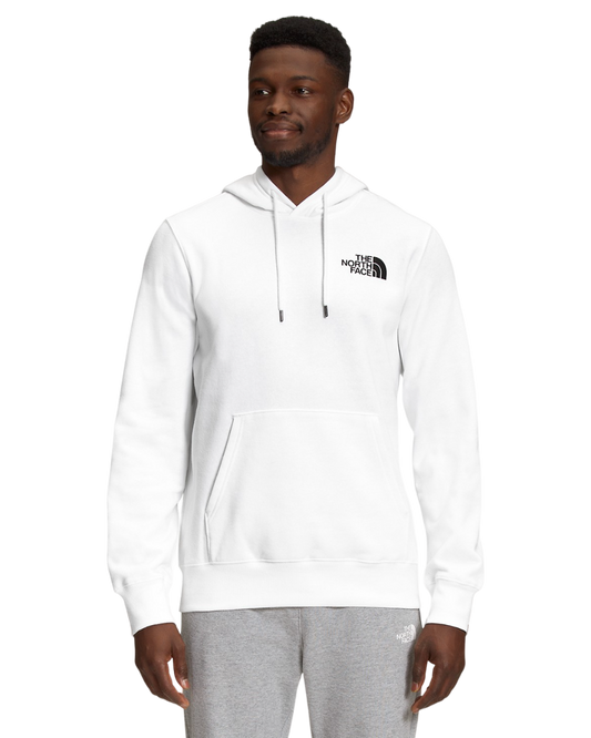 The North Face Box Nse Pullover Hoodie - Tnf White/Tnf Black Men's Hoodies - Trojan Wake Ski Snow