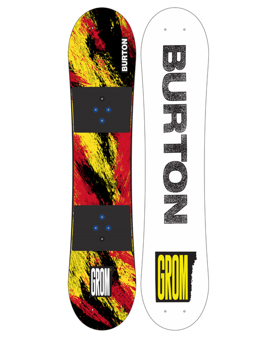 Burton Kids' Grom Ketchup Snowboard - Ketchup/Mustard - 2024 Kids' Snowboards - Trojan Wake Ski Snow