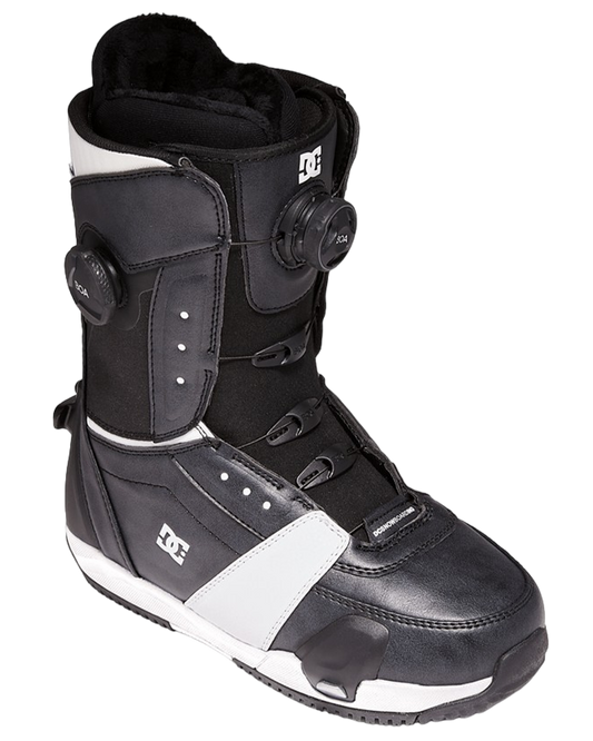 DC Womens Lotus Step On BOA Snowboard Boots - Black - 2022 Women's Snowboard Boots - Trojan Wake Ski Snow