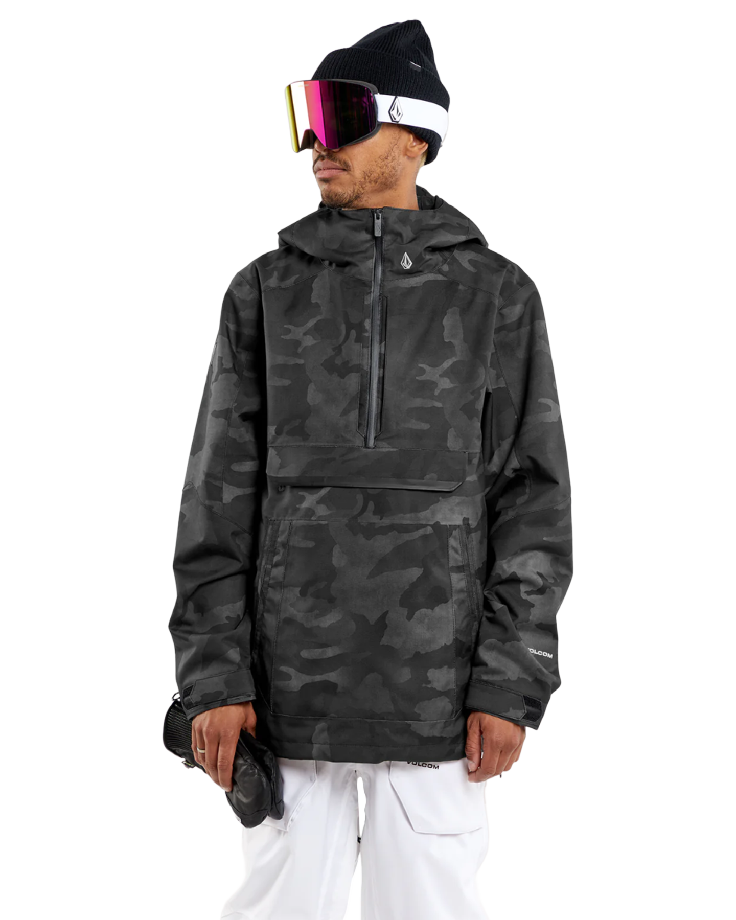 Brighton Pullover Black Camo Shop Coats & Jackets at Trojan