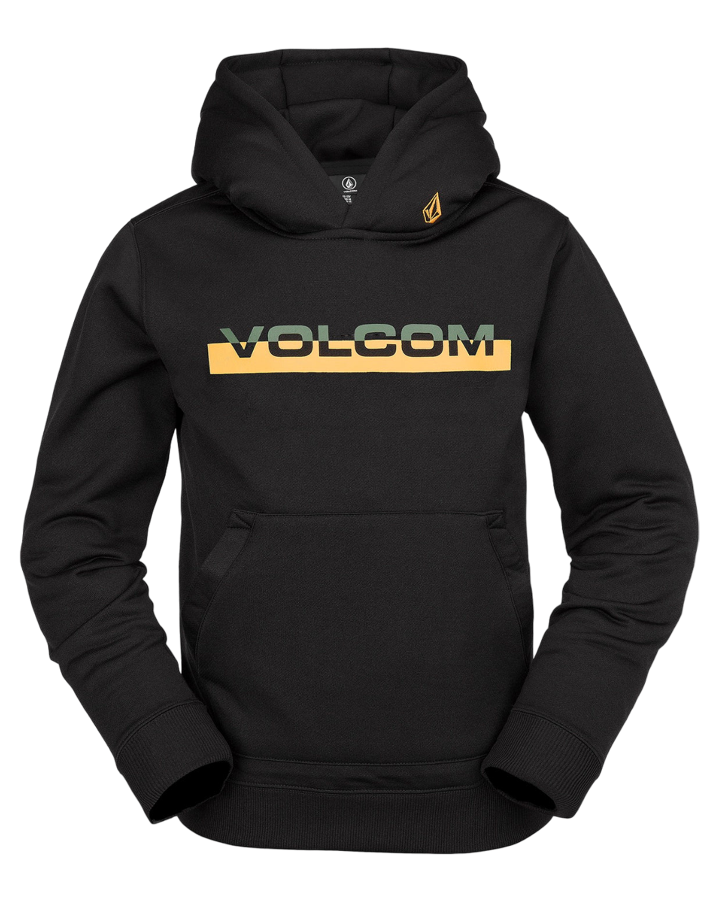 Volcom Youth Riding Fleece - Black Hoodies & Sweatshirts - Trojan Wake Ski Snow