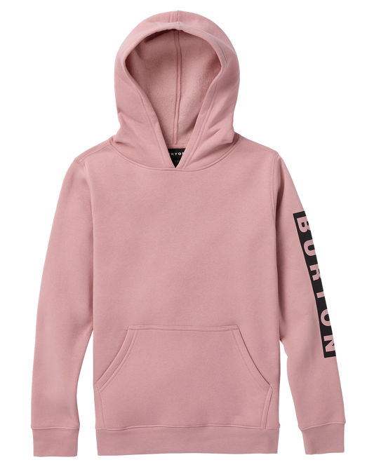 Burton Kids' Elite Pullover Hoodie - Powder Blush Kids' Hoodies - Trojan Wake Ski Snow