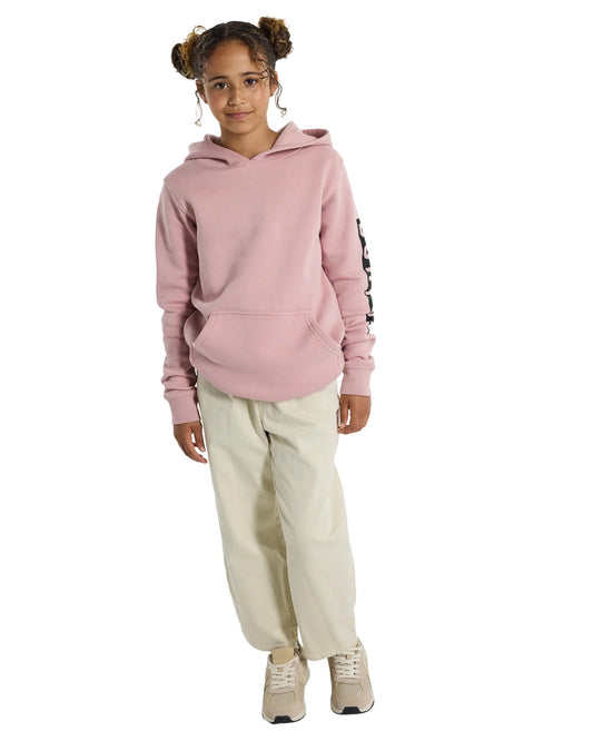 Burton Kids' Elite Pullover Hoodie - Powder Blush Kids' Hoodies - Trojan Wake Ski Snow