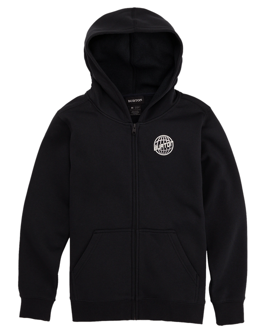 Burton Kids' Westdale Full-Zip Hoodie - True Black Kids' Hoodies - Trojan Wake Ski Snow