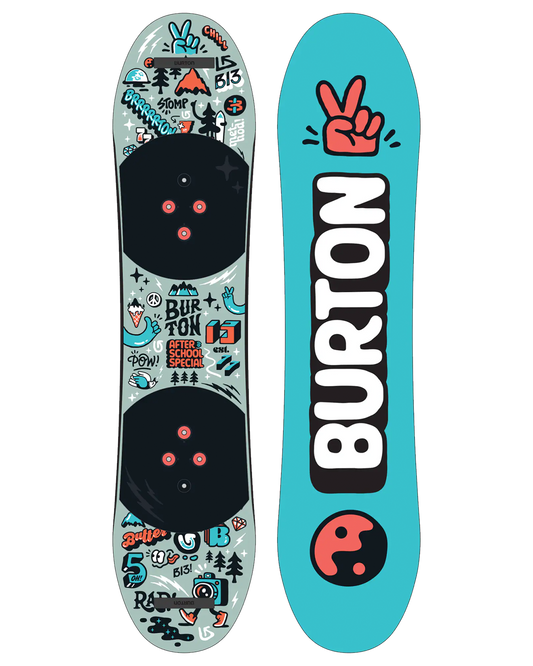 Burton Kids' After School Special Snowboard Kids' Snowboards - Trojan Wake Ski Snow