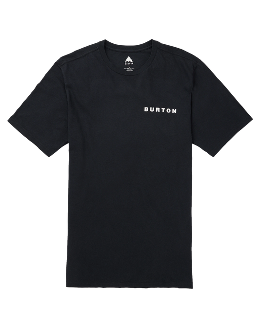Burton Men's Flight Attendant 24 Short Sleeve T-Shirt - True Black Shirts & Tops - Trojan Wake Ski Snow