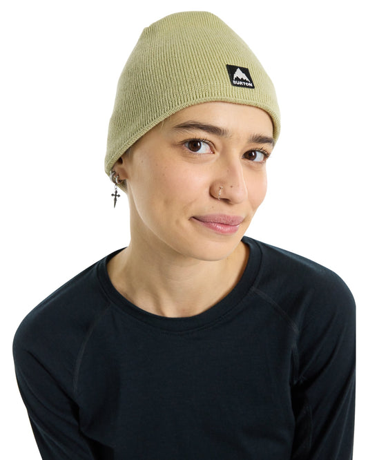 Burton Mountain High Fleece-Lined Beanie - Mushroom Unisex Beanies - Trojan Wake Ski Snow