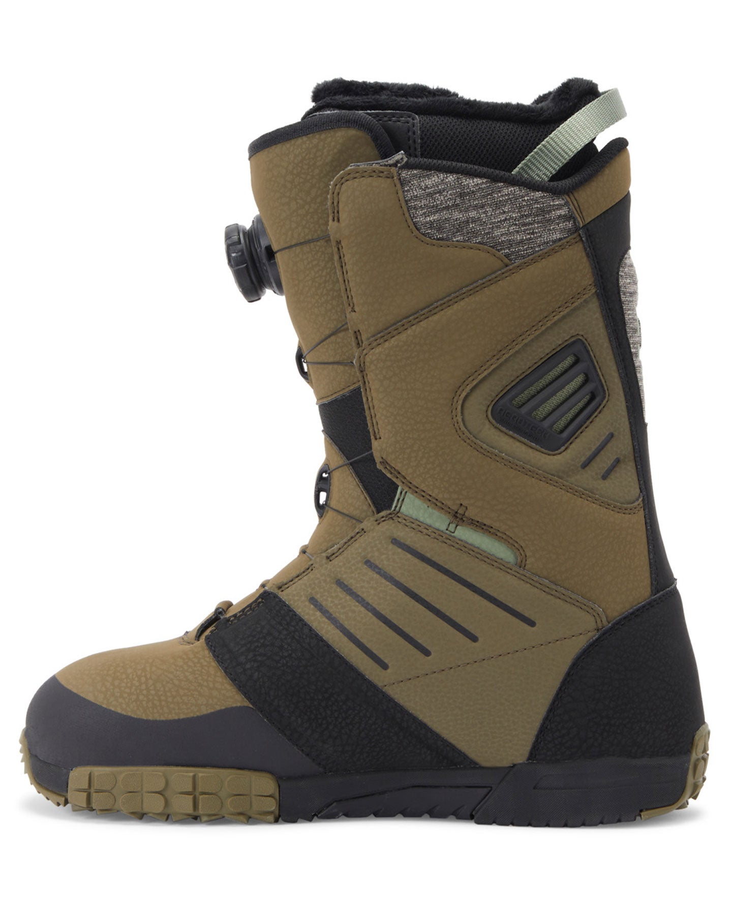 DC Judge Boa Snowboard Boots - Dark Olive Men's Snowboard Boots - Trojan Wake Ski Snow