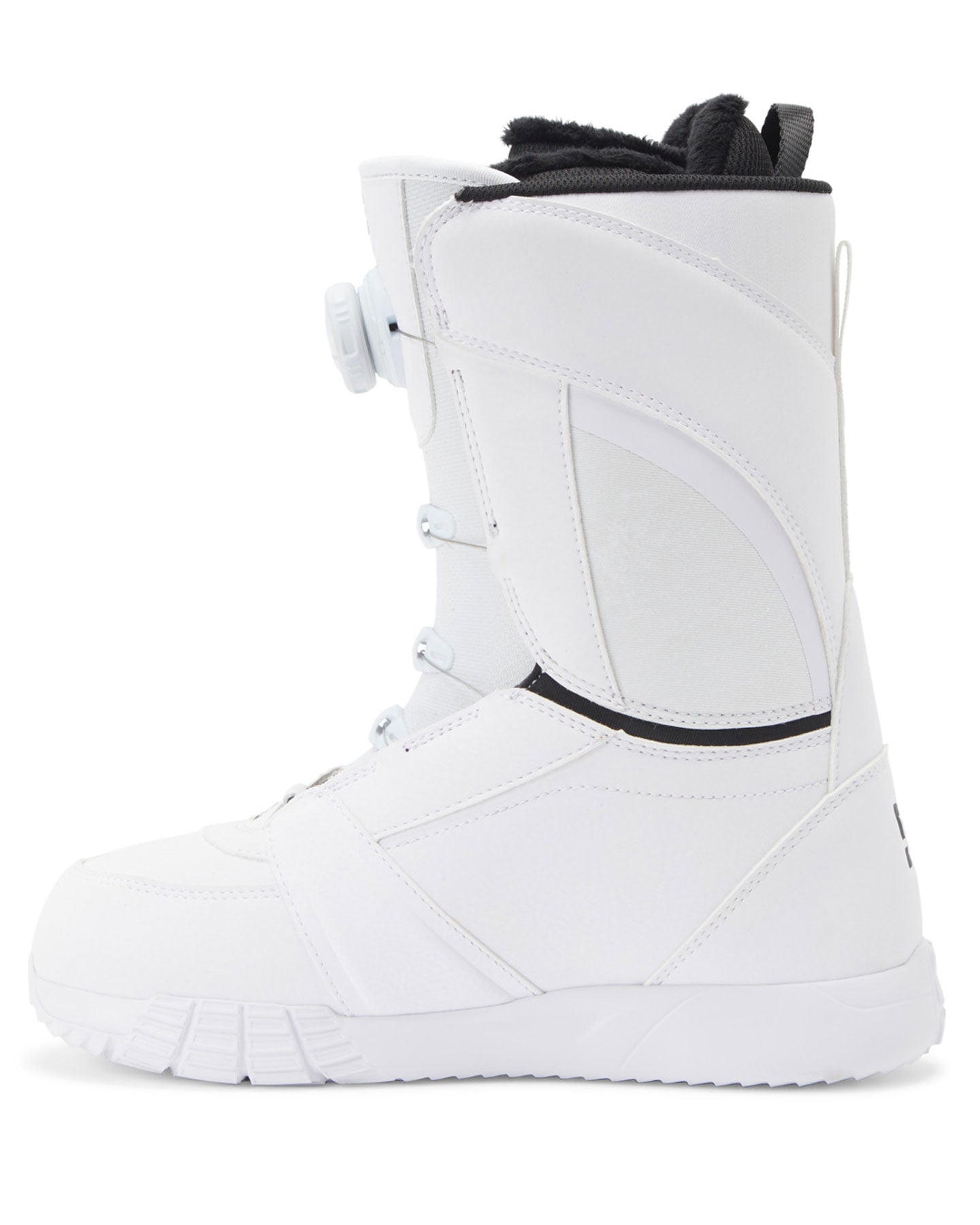 DC Women's Lotus BOA® Snowboard Boots - White/White Women's Snowboard Boots - Trojan Wake Ski Snow