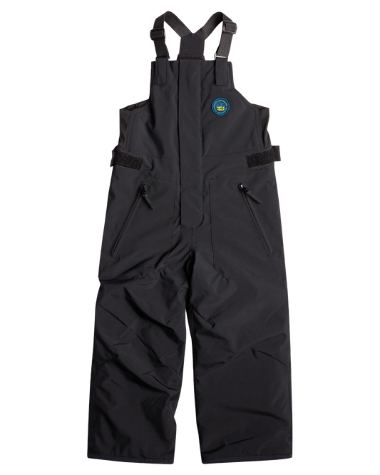 Quiksilver Boys' 2-7 Boogie Kids' Technical Snow Pants - True Black Kids' Snow Pants - Trojan Wake Ski Snow
