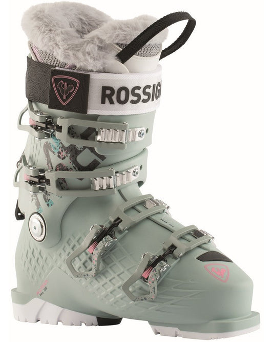 Rossignol Alltrack Pro 100 Women's Ski Boots - Shadow Green - 2023 Women's Snow Ski Boots - Trojan Wake Ski Snow
