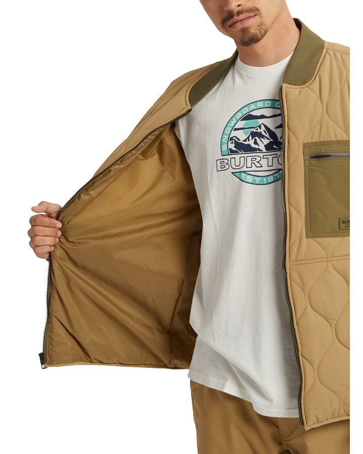 Burton Mallet Snow Jacket - Kelp - 2022 Hoodies & Sweatshirts - Trojan Wake Ski Snow