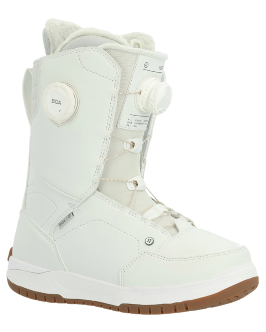 Ride Women's Hera Snowboard Boots - Stone - 2024 Women's Snowboard Boots - Trojan Wake Ski Snow