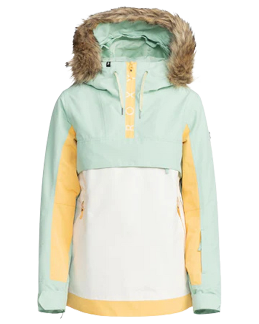 Roxy Women's Shelter Technical Snow Jacket - Cameo Green Women's Snow Jackets - Trojan Wake Ski Snow