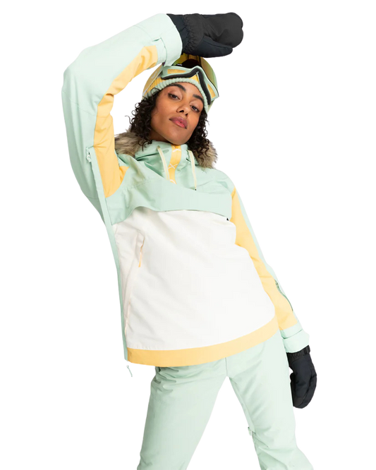 Roxy Women's Shelter Technical Snow Jacket - Cameo Green Women's Snow Jackets - Trojan Wake Ski Snow