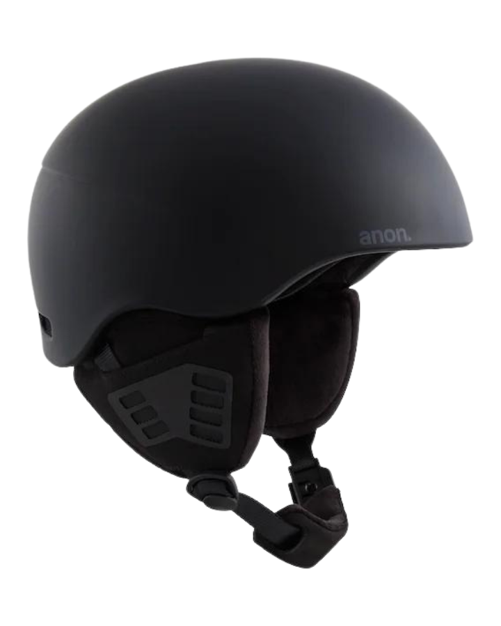 Anon Helo Helmet - 2.0 Black - 2022 Men's Snow Helmets - Trojan Wake Ski Snow