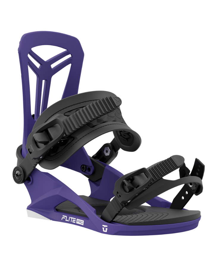 Union Flite Pro Snowboard Binding - Purple - 2024 Snowboard Bindings - Mens - Trojan Wake Ski Snow
