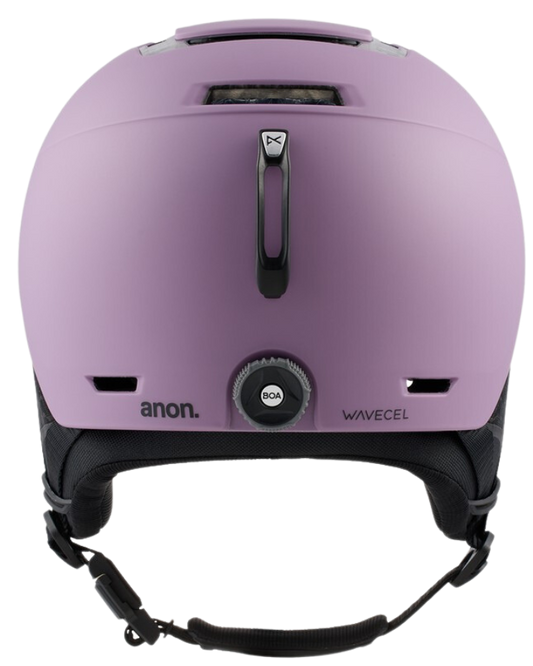 Anon Logan Wavecel Helmet - Purple - 2023 Snow Helmets - Mens - Trojan Wake Ski Snow