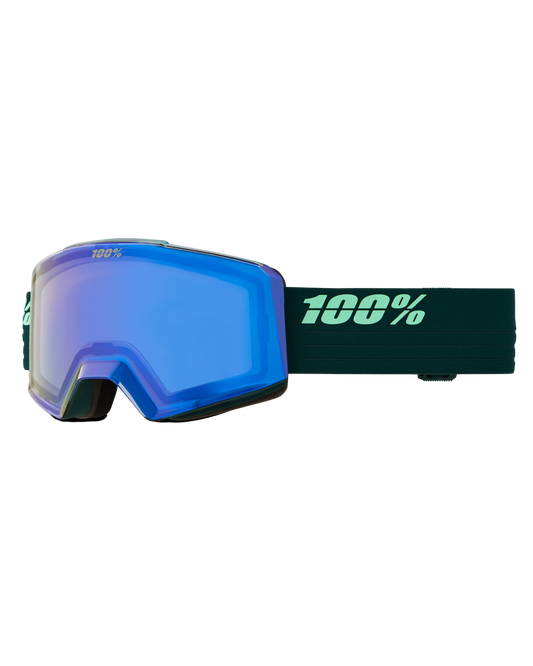 100% Norg Goggle Chamelon - Hiper W/ Green Mirror - 2024 Men's Snow Goggles - Trojan Wake Ski Snow