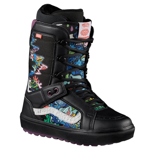 Vans Hi-Standard Og X Hannah Eddy Snowboard Boot - Black/Multi - 2024 Men's Snowboard Boots - Trojan Wake Ski Snow