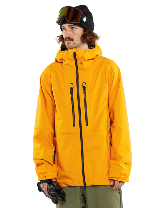 Volcom Guide Gore-Tex Jacket - Gold Men's Snow Jackets - Trojan Wake Ski Snow
