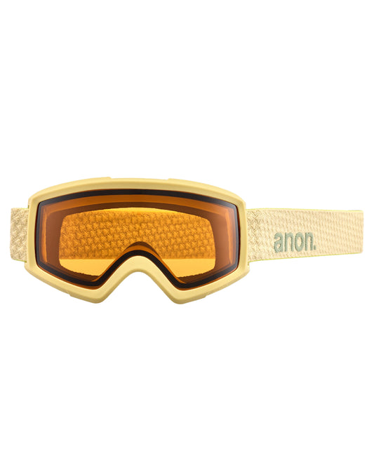 Anon Helix 2.0 Snow Goggles + Bonus Lens - Mushroom/Perceive Variable Green Lens Men's Snow Goggles - Trojan Wake Ski Snow