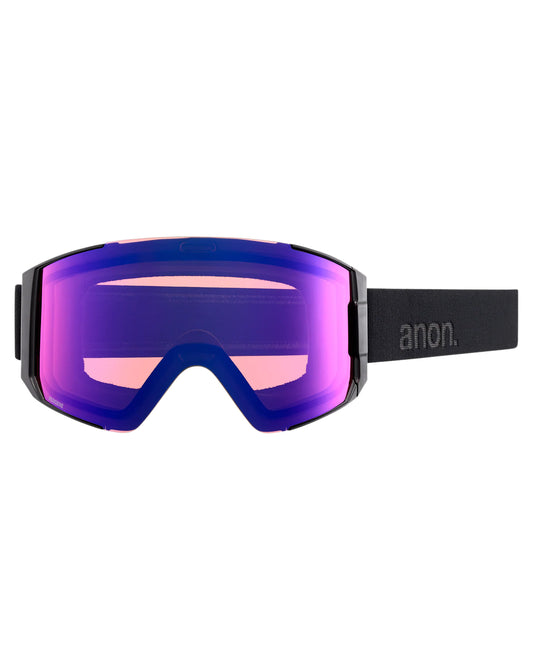 Anon Sync Snow Goggles + Bonus Lens - Smoke/ Perceive Sunny Onyx Lens Men's Snow Goggles - Trojan Wake Ski Snow