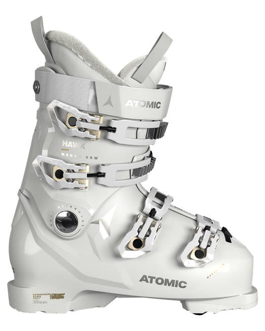 Atomic Hawx Magna 95 Gw Women's Ski Boots - White - 2024 Women's Snow Ski Boots - Trojan Wake Ski Snow
