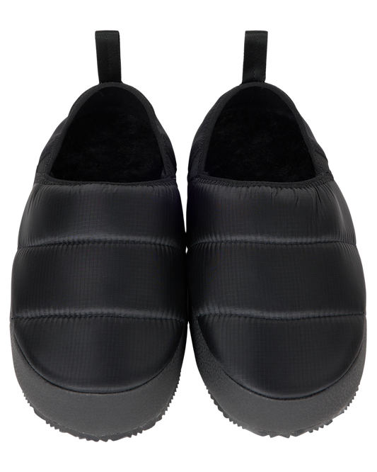 Burton Daybeacon Insulated Slippers - True Black Unisex Apres Boots - Trojan Wake Ski Snow