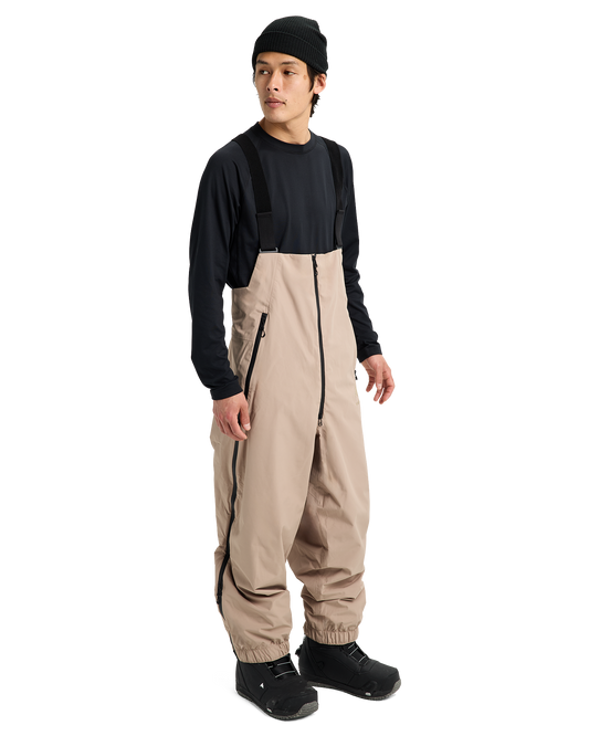 Burton Futuretrust 2L Snow Bib Pants - Summit Taupe