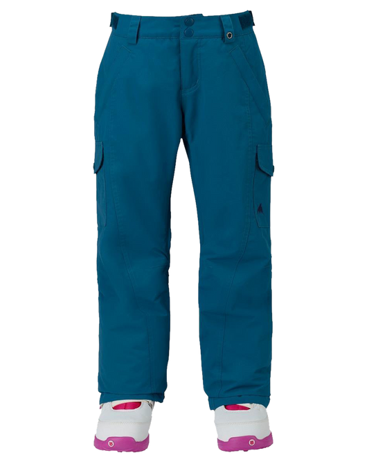 Burton Girls Elite Cargo Snow Pants - Jaded Kids' Snow Pants - Trojan Wake Ski Snow