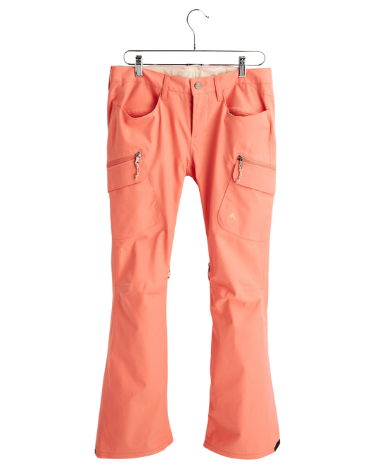 Burton Gloria Women's Insulated Pant - Persimmon (L) Women's Snow Pants - Trojan Wake Ski Snow