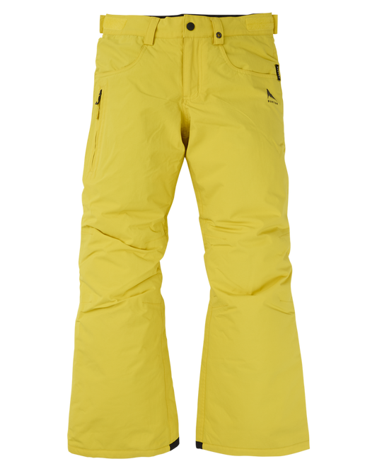 Burton Kids' Barnstorm 2L Snow Pants - Sulfur Kids' Snow Pants - Trojan Wake Ski Snow