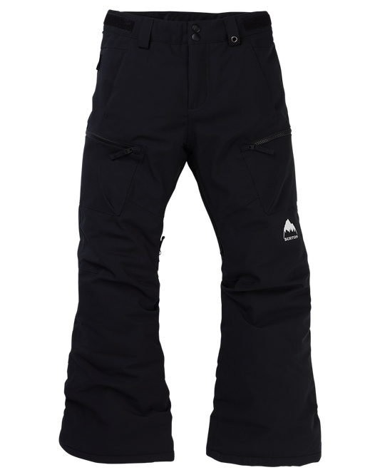 Burton Kids' Elite 2L Cargo Snow Pants - True Black Kids' Snow Pants - Trojan Wake Ski Snow