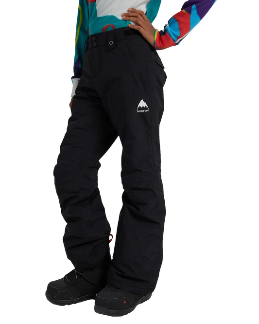 Burton Kids' Sweetart 2L Snow Pants - True Black Kids' Snow Pants - Trojan Wake Ski Snow