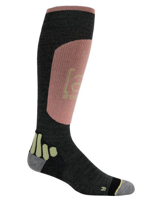 Burton Men's [ak]® Endurance Socks - Reef Pink Socks - Trojan Wake Ski Snow