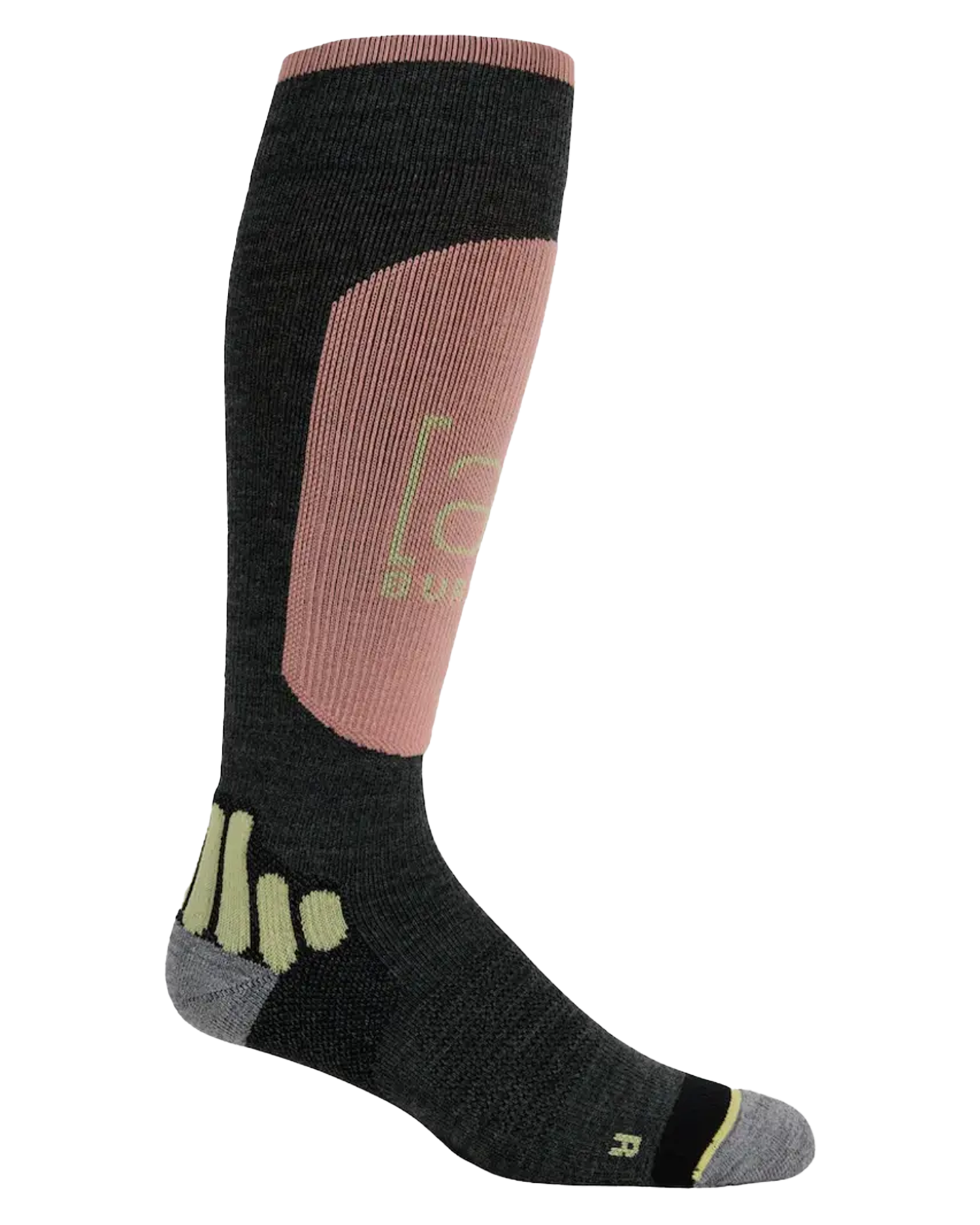 Burton Men's [ak]® Endurance Socks - Reef Pink Socks - Trojan Wake Ski Snow