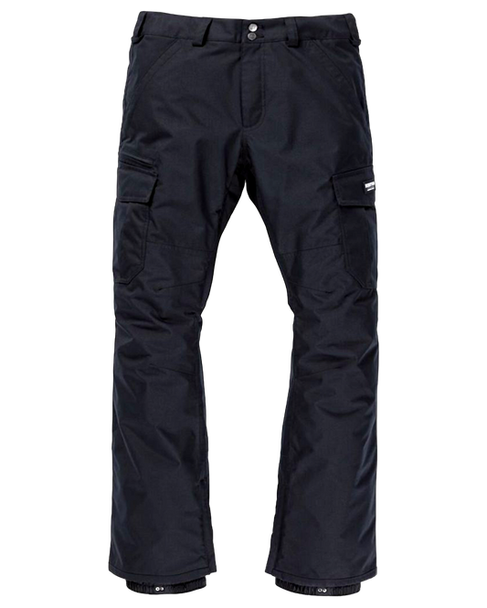 Burton Men's Cargo 2L Snow Pants - Regular Fit - True Black Men's Snow Pants - Trojan Wake Ski Snow