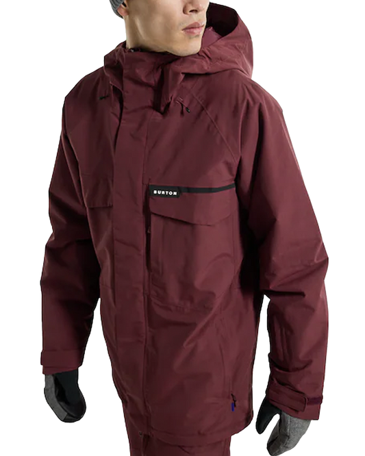 Burton Men's Covert 2.0 Snow Jacket - Almandine Men's Snow Jackets - Trojan Wake Ski Snow