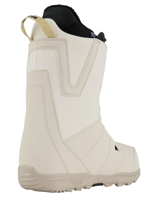 Burton Men's Moto Boa® Snowboard Boots - Stout White - 2024 Men's Snowboard Boots - Trojan Wake Ski Snow