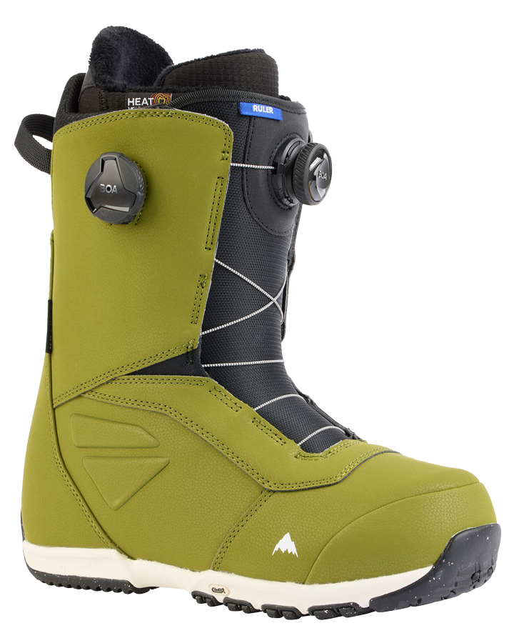 Burton Ruler Boa Snowboard Boots - Green - 2023 Men's Snowboard Boots - Trojan Wake Ski Snow