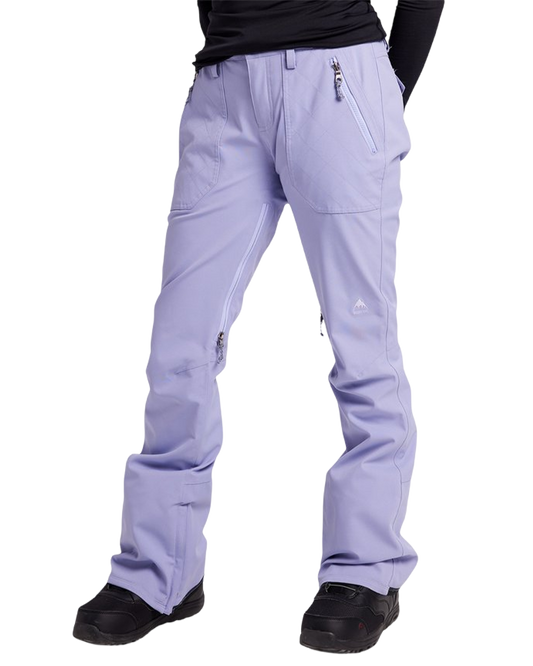 Burton Vida Women's Pant - Foxglove Violet Women's Snow Pants - Trojan Wake Ski Snow