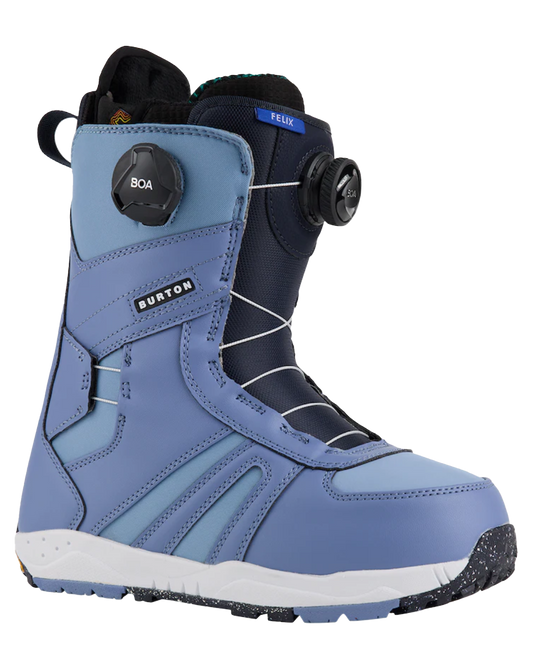 Burton Women's Felix Boa® Snowboard Boots - Slate Blue - 2024 Women's Snowboard Boots - Trojan Wake Ski Snow