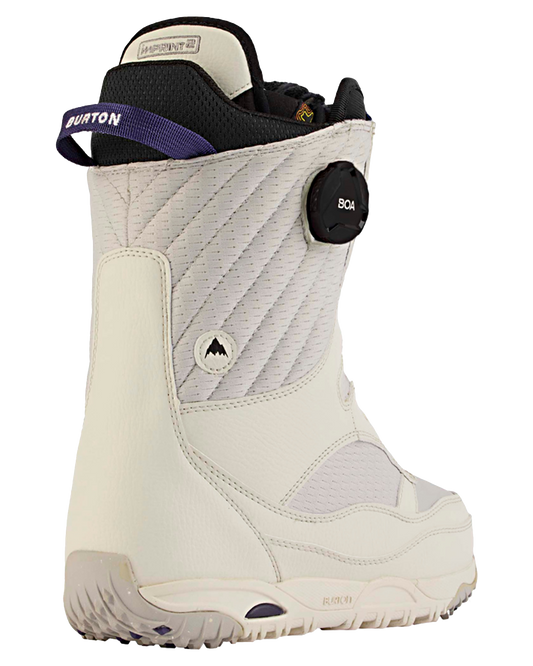 Burton Women's Limelight Boa® Snowboard Boots - Stout White Snowboard Boots - Womens - Trojan Wake Ski Snow