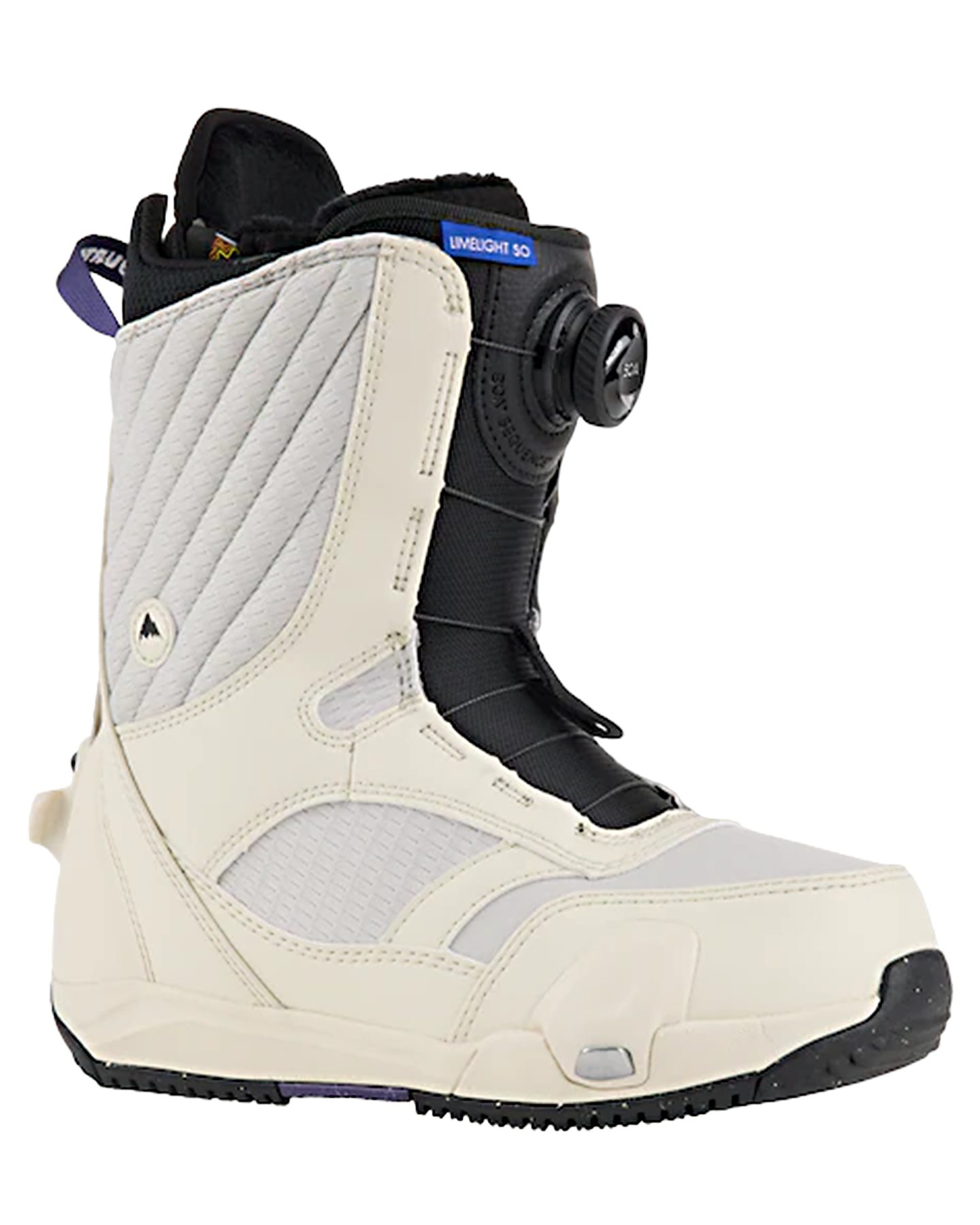 Burton Women's Limelight Step On® Snowboard Boots - Stout White - 2024 Snowboard Boots - Womens - Trojan Wake Ski Snow