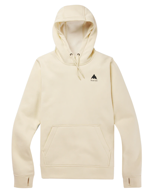Burton Women's Oak Pullover Hoodie - Crème Brulee Heather Women's Hoodies - Trojan Wake Ski Snow