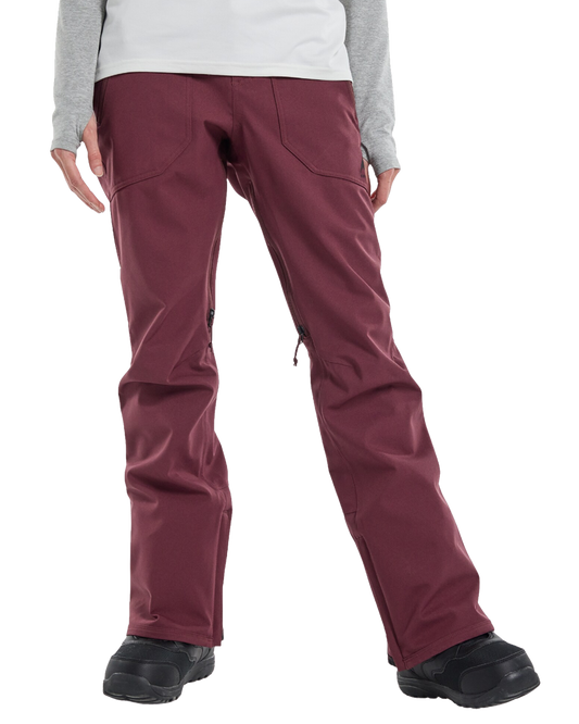 Burton Women's Vida Stretch 2L Snow Pants - Almandine Women's Snow Pants - Trojan Wake Ski Snow