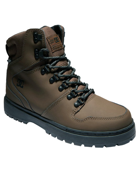 DC Men's Peary Tr Boots - Dark Chocolate Men's Apres Boots - Trojan Wake Ski Snow