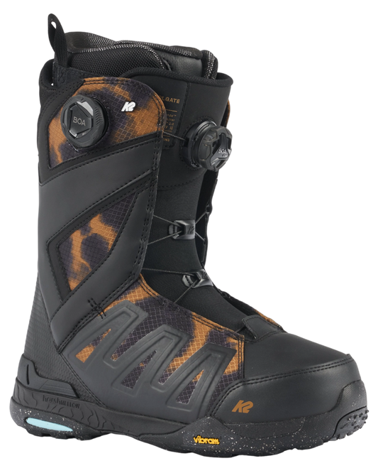 K2 Holgate Snowboard Boots - Black - 2024 Men's Snowboard Boots - Trojan Wake Ski Snow